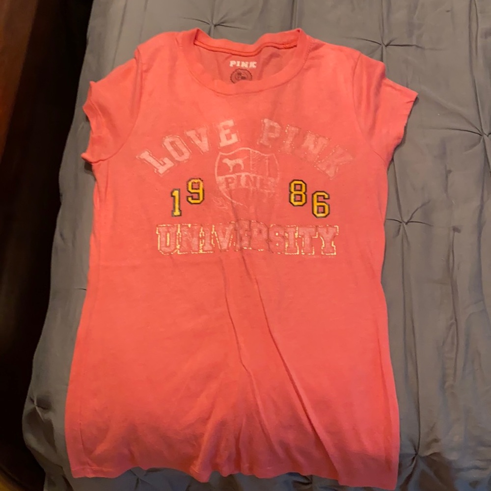 Pink Victoria’s Secret shirt